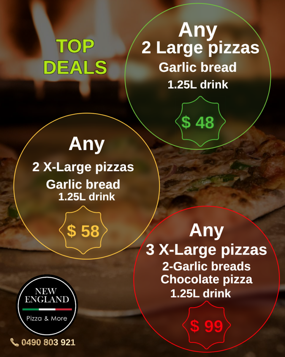 New England Pizza & More Photo Menu 7