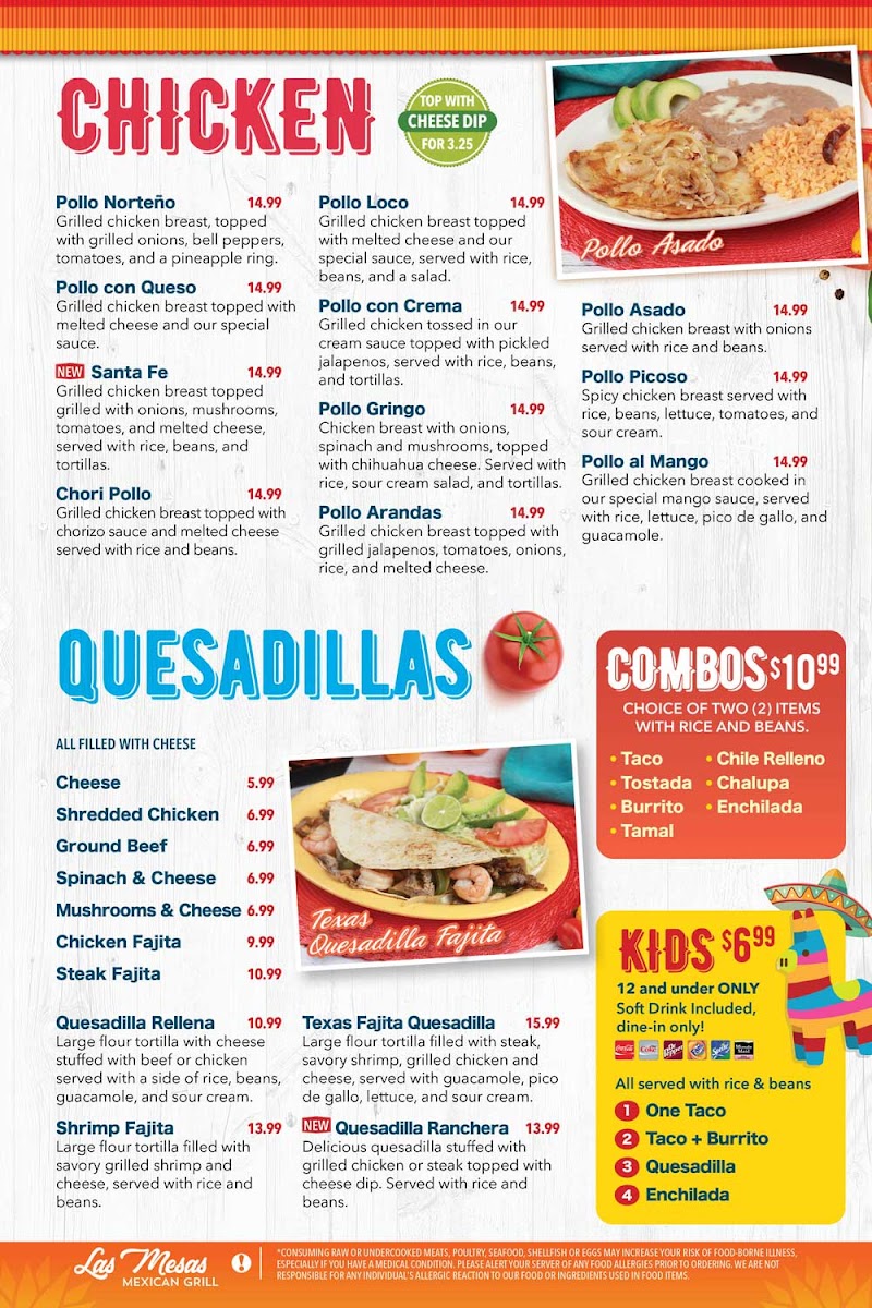 Las Mesas Mexican Grill #2 Photo Menu 4