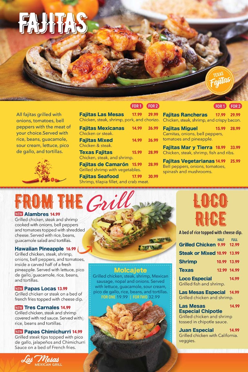 Las Mesas Mexican Grill #2 Photo Menu 7