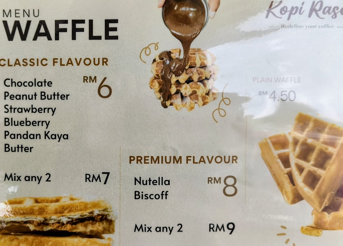 Kopi Raso Cafe Photo Menu 5