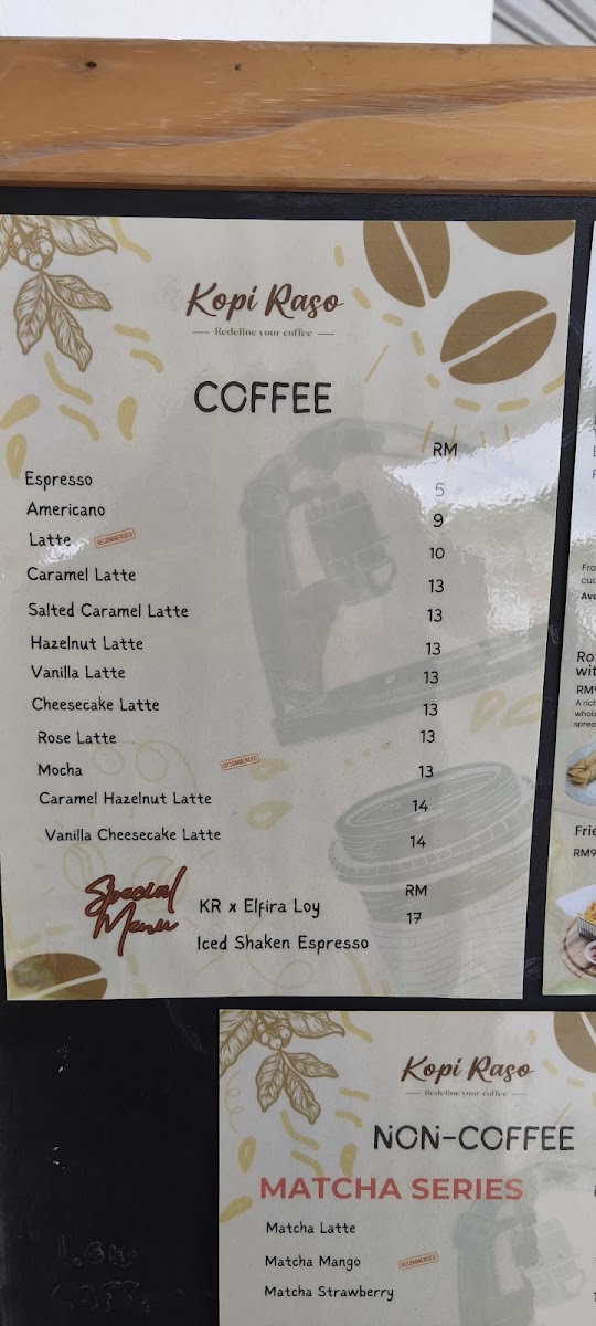 Kopi Raso Cafe Photo Menu 6