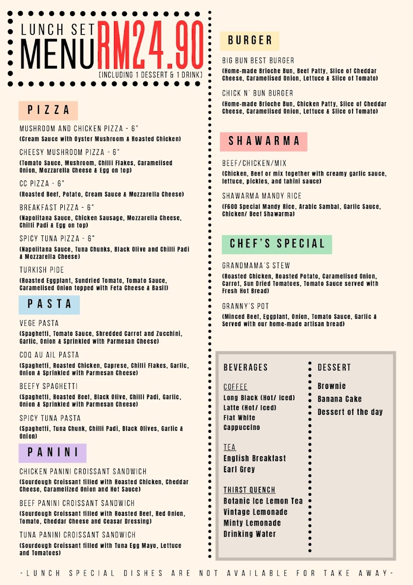 Fahrenheit 600 Cafe & Restaurant Photo Menu 9