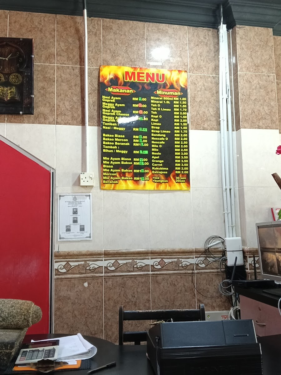 MaYa CaFe Photo Menu 5