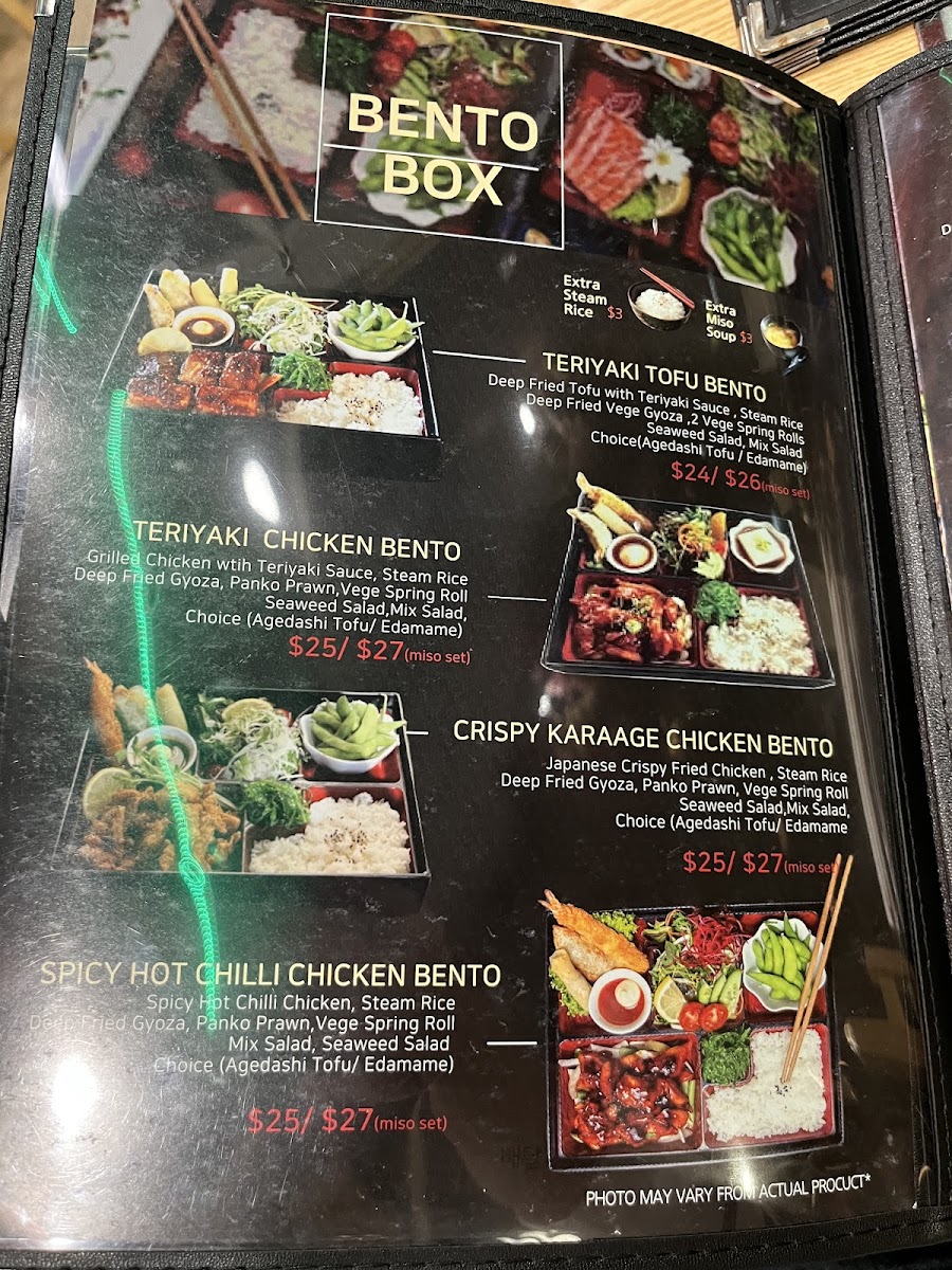 Haru Japanese Restaurant Photo Menu 7