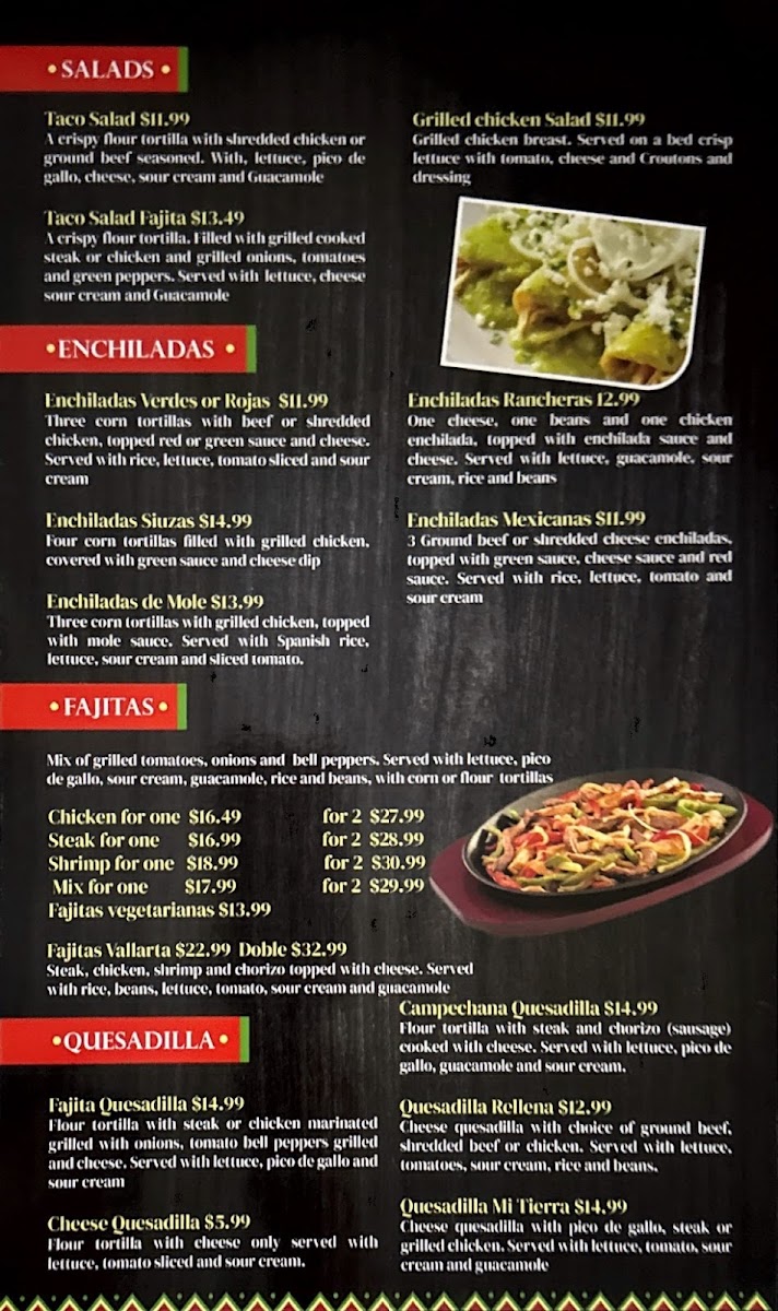 Don Jose's Mexican Grill Photo Menu 4