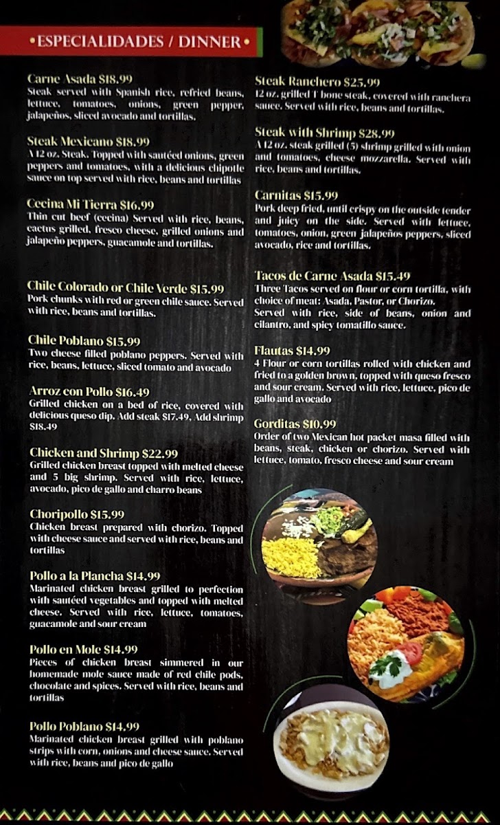 Don Jose's Mexican Grill Photo Menu 5
