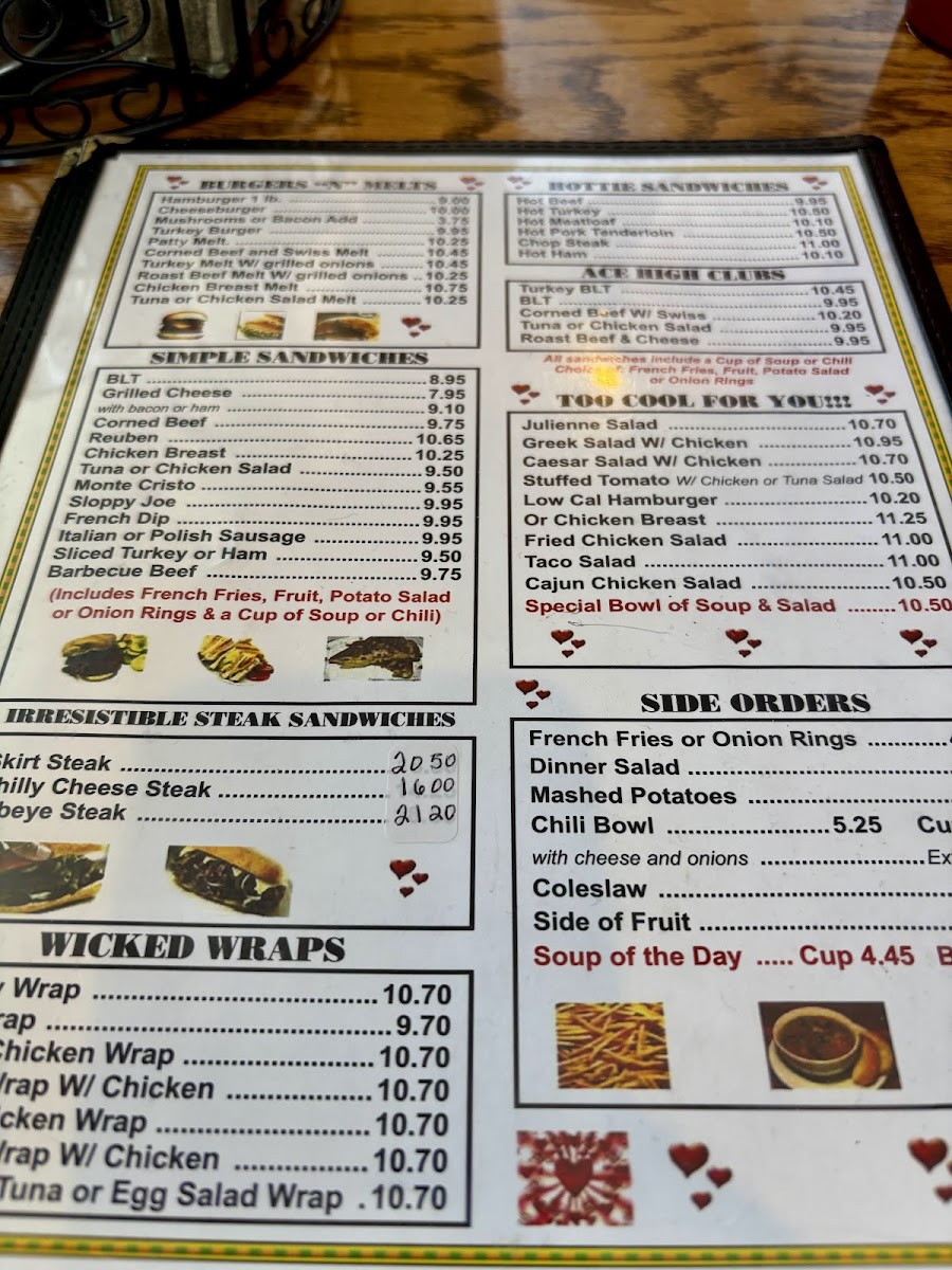 Blondie's Diner Photo Menu 4