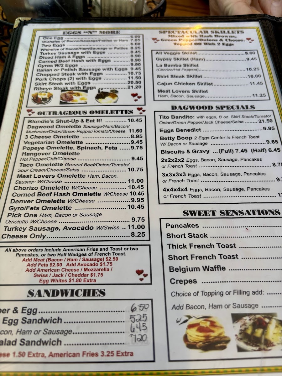 Blondie's Diner Photo Menu 6