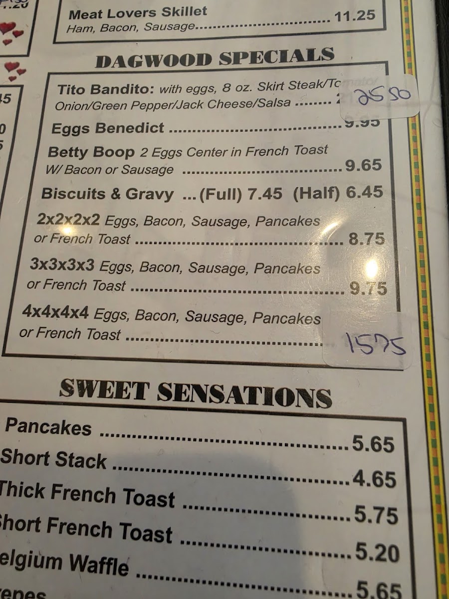 Blondie's Diner Photo Menu 7