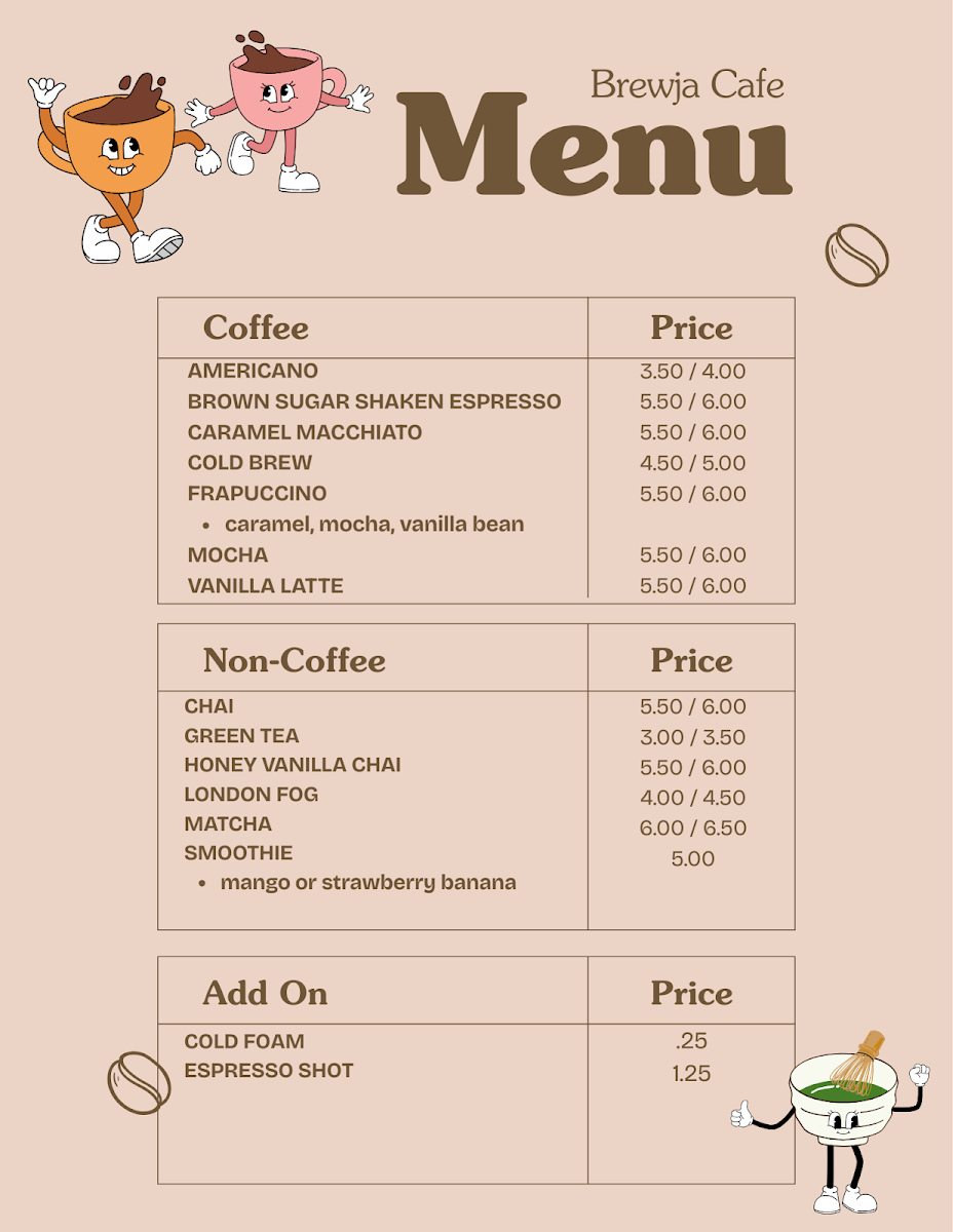 Brewja Cafe Photo Menu 1