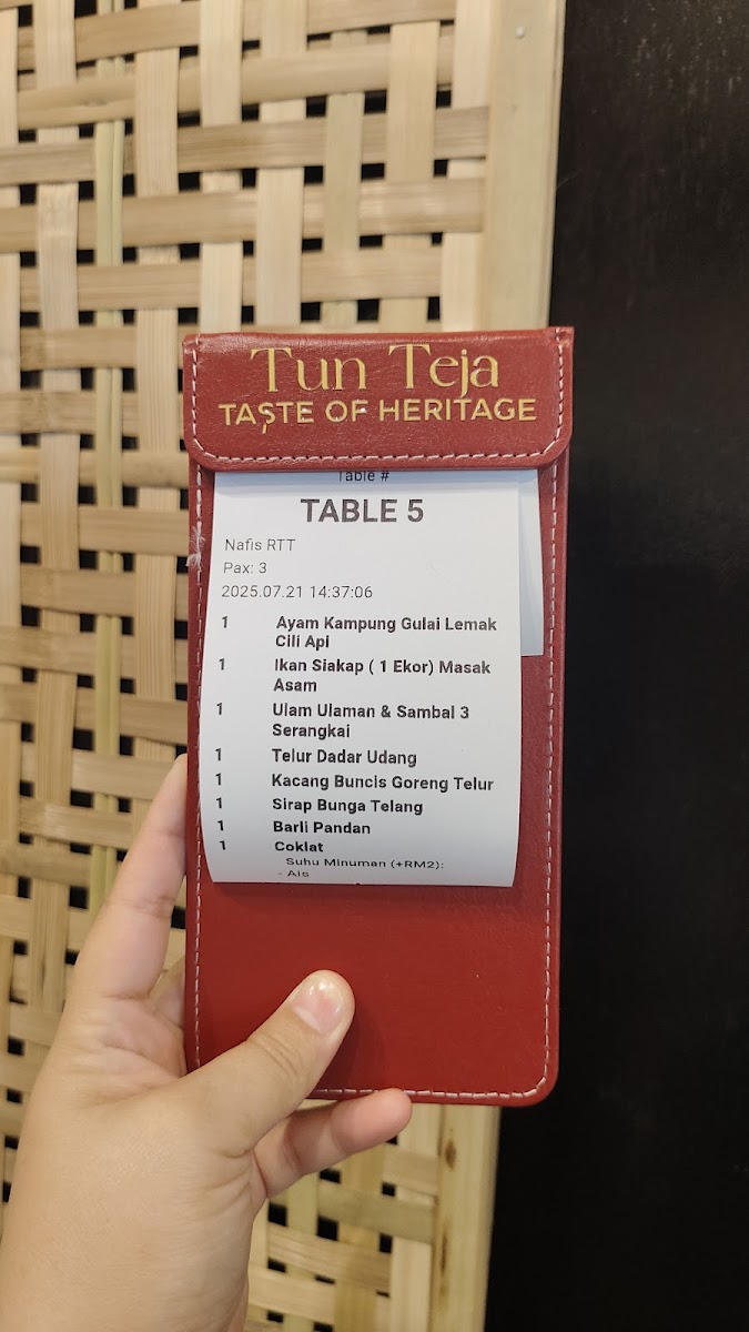 Restoran Tun Teja • Kuantan Photo Menu 7