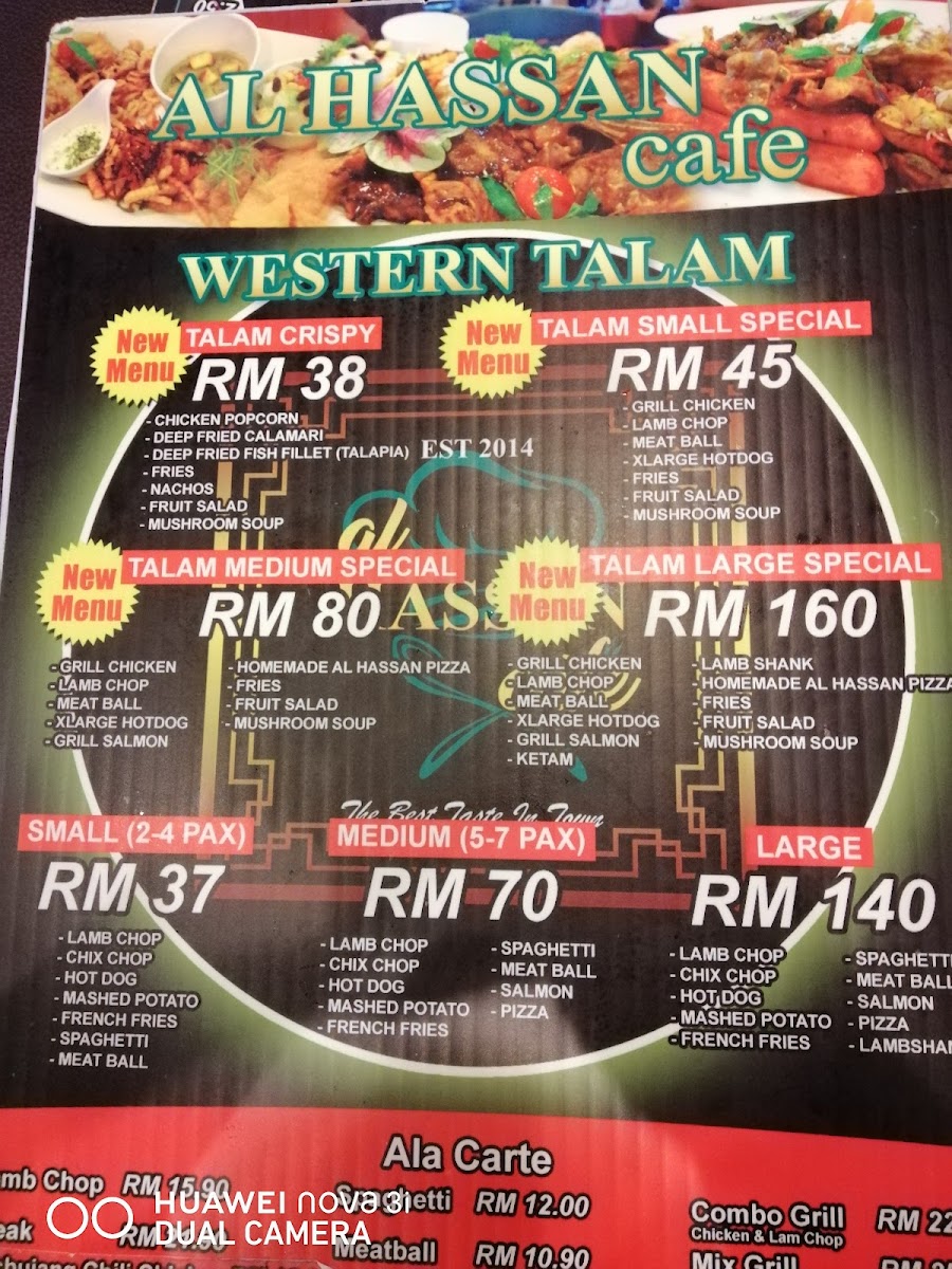 Al-Hassan Cafe Photo Menu 4