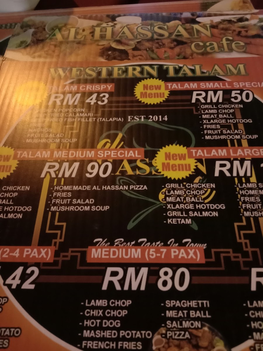 Al-Hassan Cafe Photo Menu 5