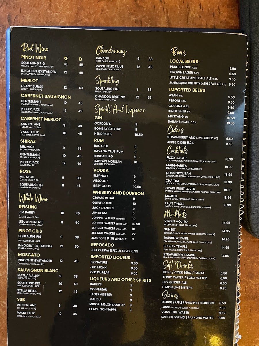 Spice Town Photo Menu 2