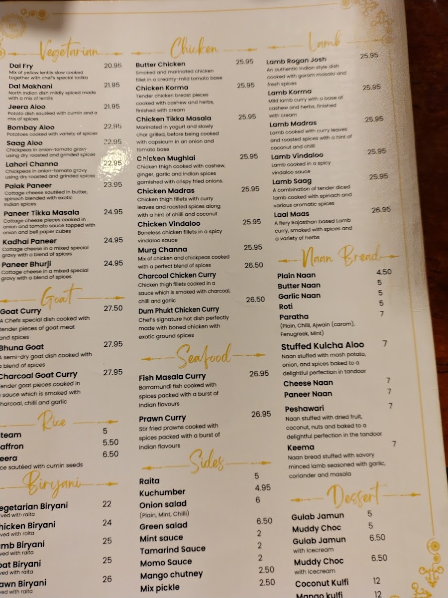 Spice Town Photo Menu 4