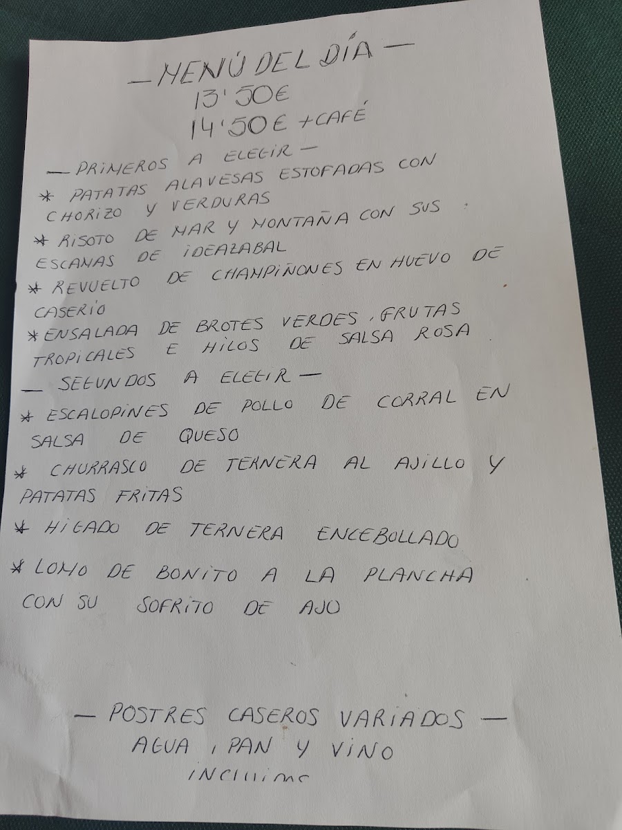 Restaurante Kubic Photo Menu 1
