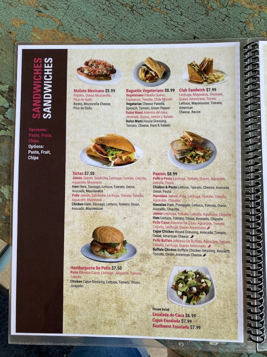 Dulce Mami Café Photo Menu 10