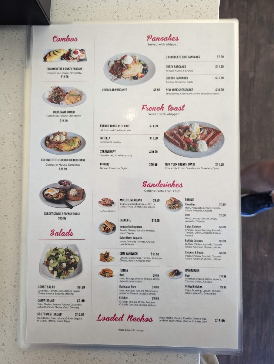 Dulce Mami Café Photo Menu 8