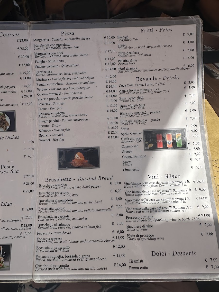 Trattoria Lungaretta Photo Menu 7