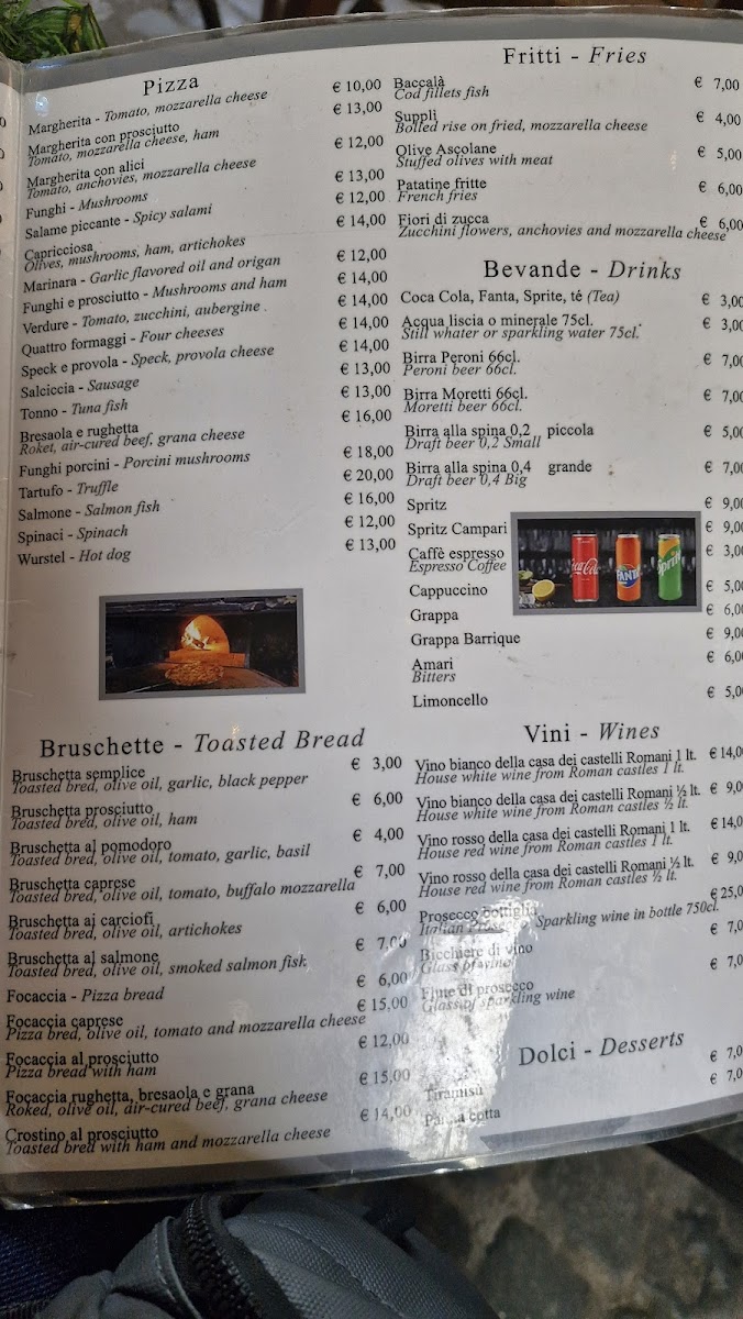 Trattoria Lungaretta Photo Menu 9