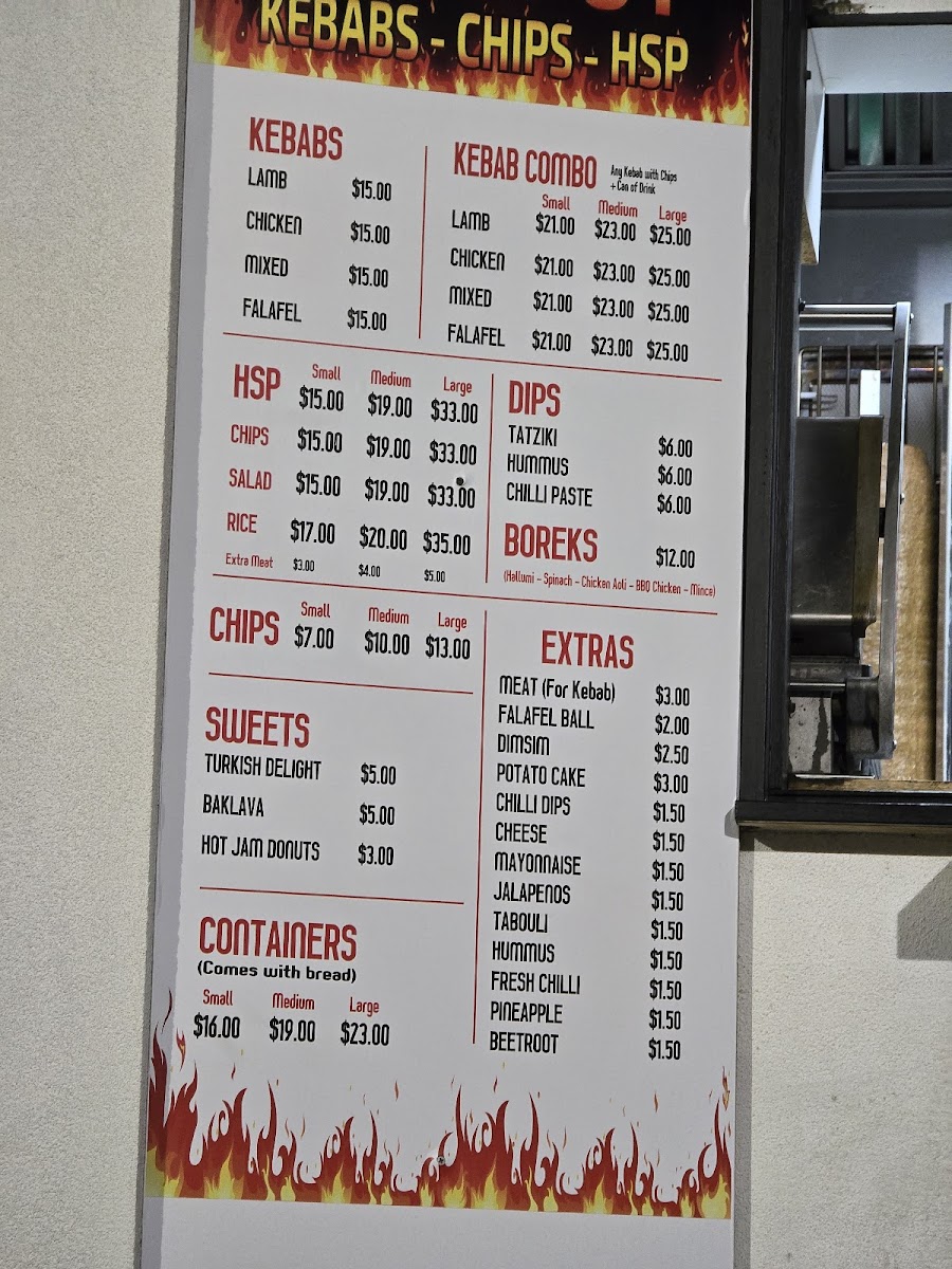 Hot Spot Kebabs Photo Menu 3