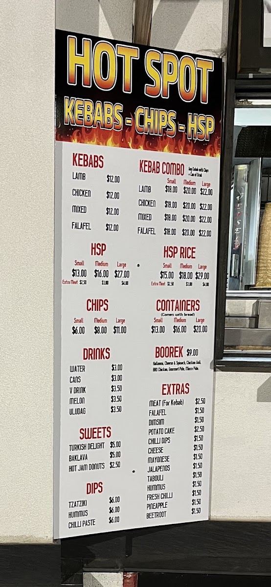 Hot Spot Kebabs Photo Menu 4