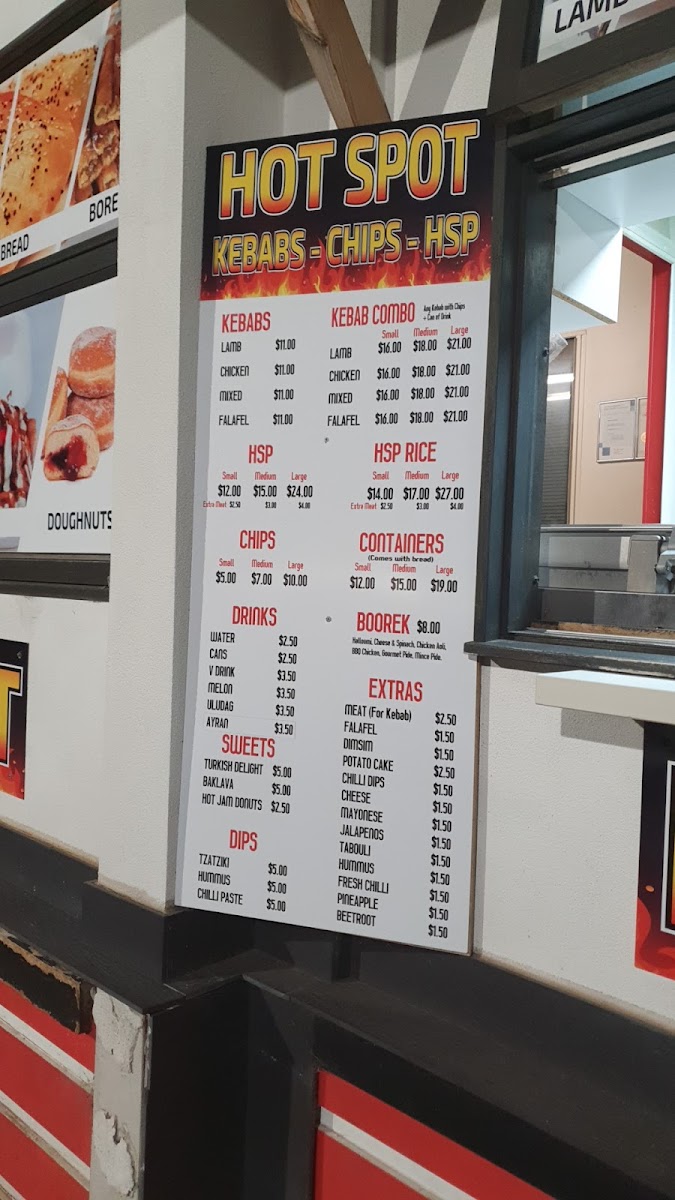 Hot Spot Kebabs Photo Menu 8