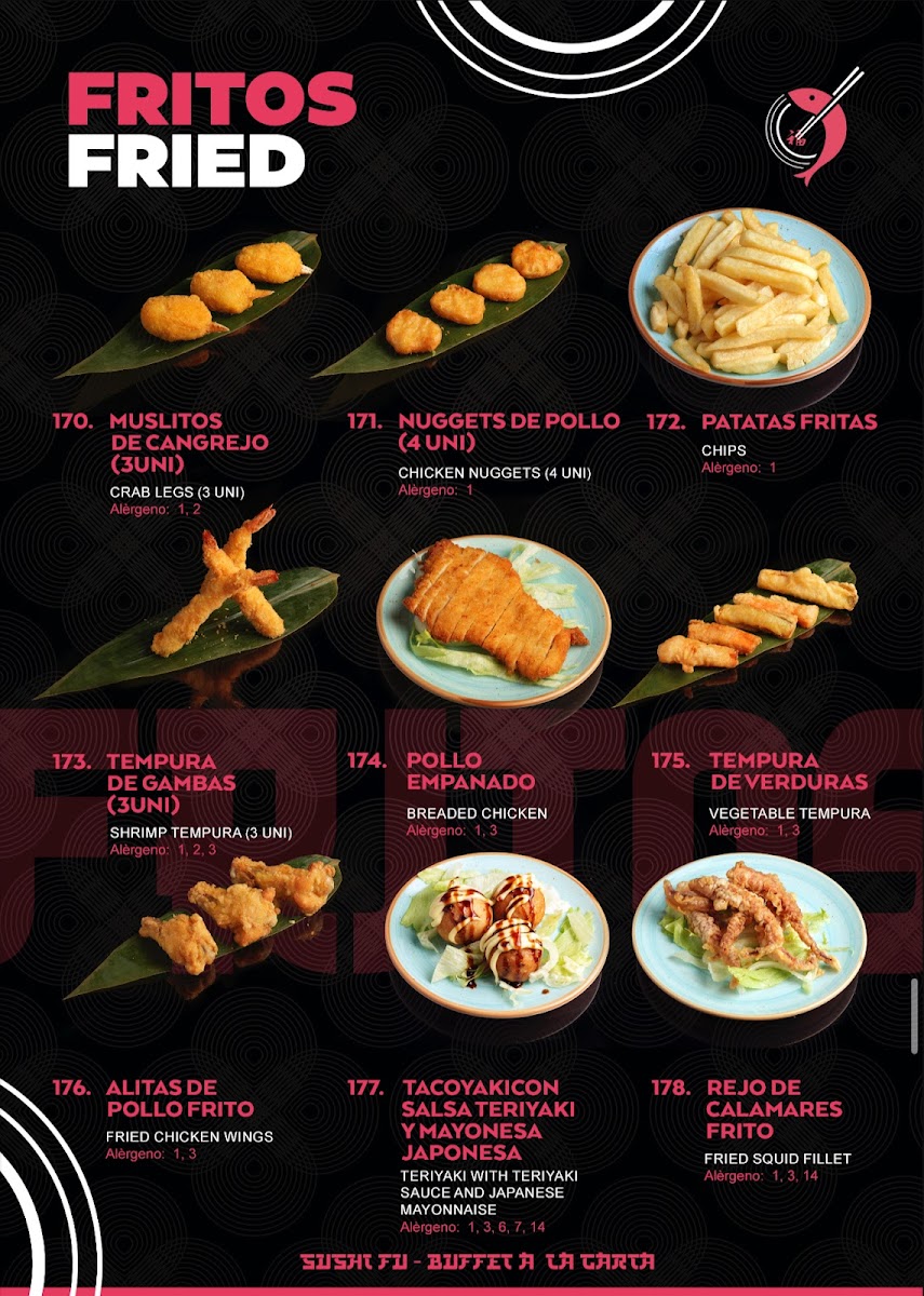 Sushi fu japones Photo Menu 5