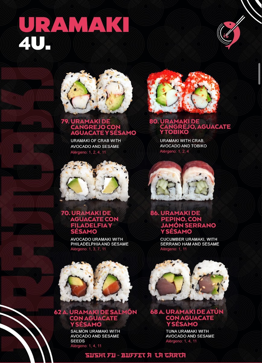 Sushi fu japones Photo Menu 7