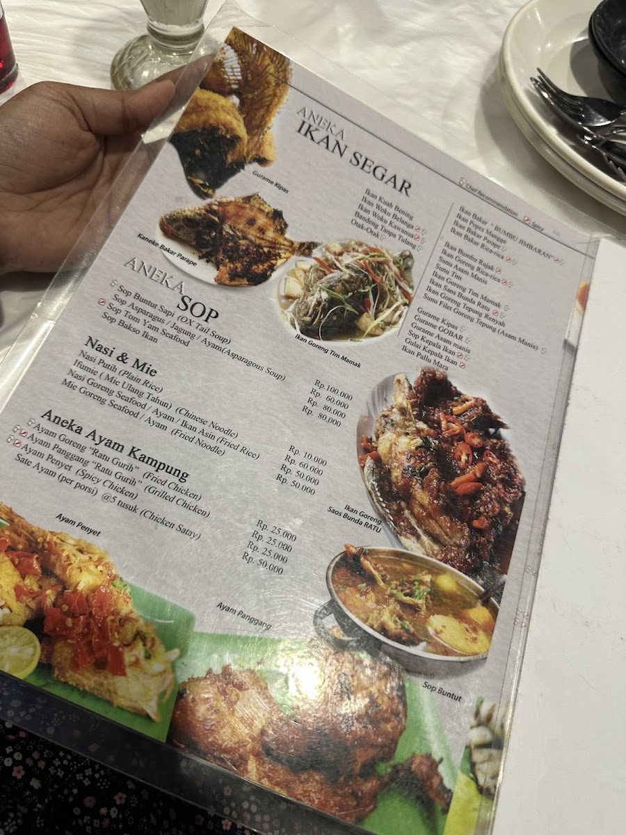 Ratu Gurih Seafood Market & Resto Photo Menu 1