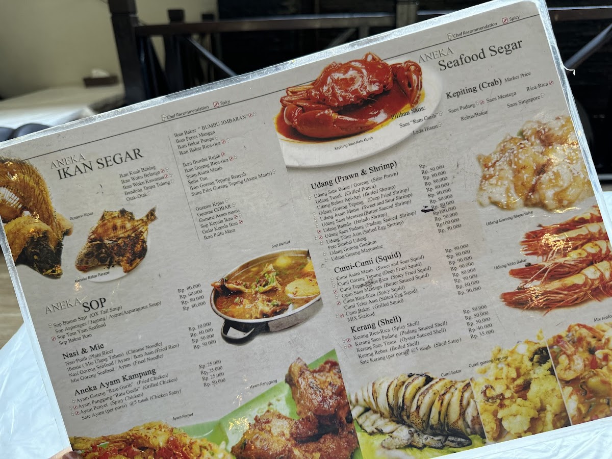 Ratu Gurih Seafood Market & Resto Photo Menu 10