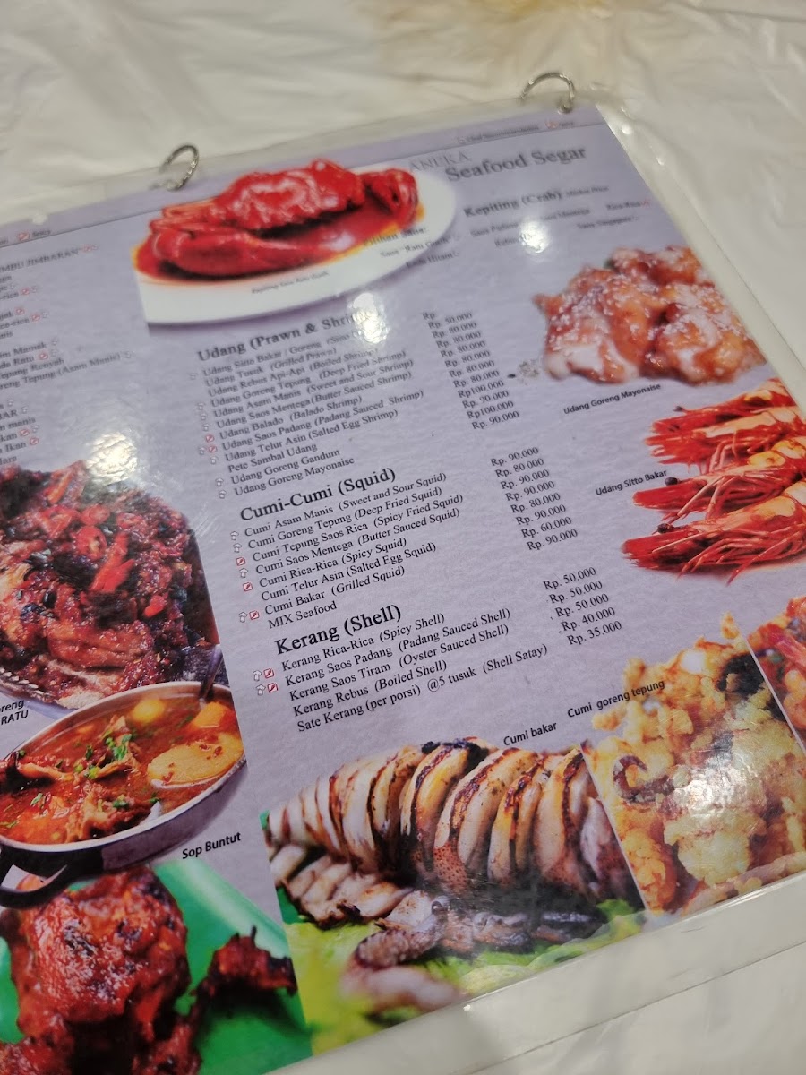 Ratu Gurih Seafood Market & Resto Photo Menu 5