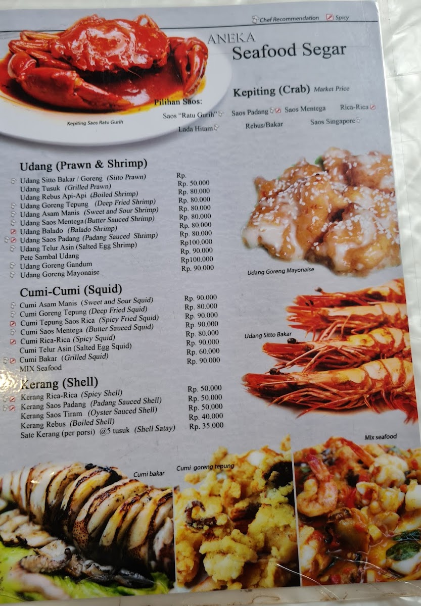 Ratu Gurih Seafood Market & Resto Photo Menu 9