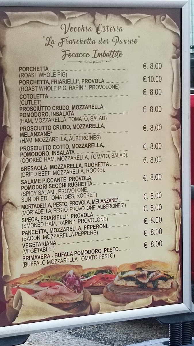 La Fraschetta Der Panino Photo Menu 6