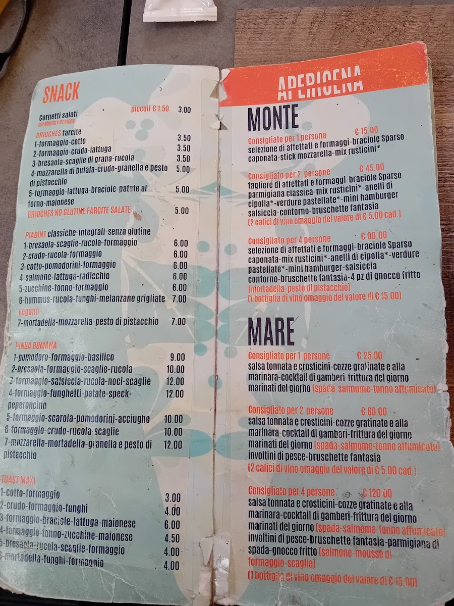 Trattoria da Nonna Angela Photo Menu 1