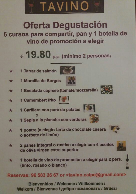 Restaurante Tavino Photo Menu 10