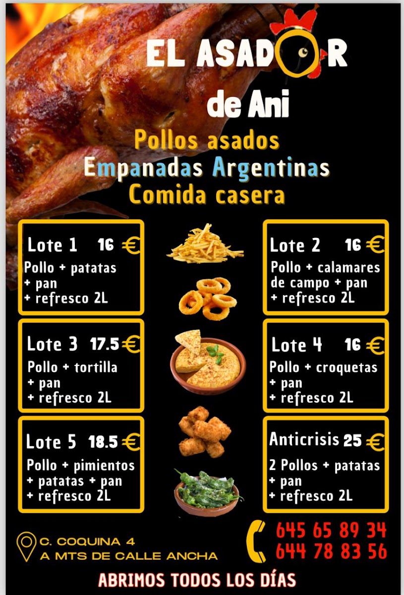 El asador de Ani Photo Menu 1
