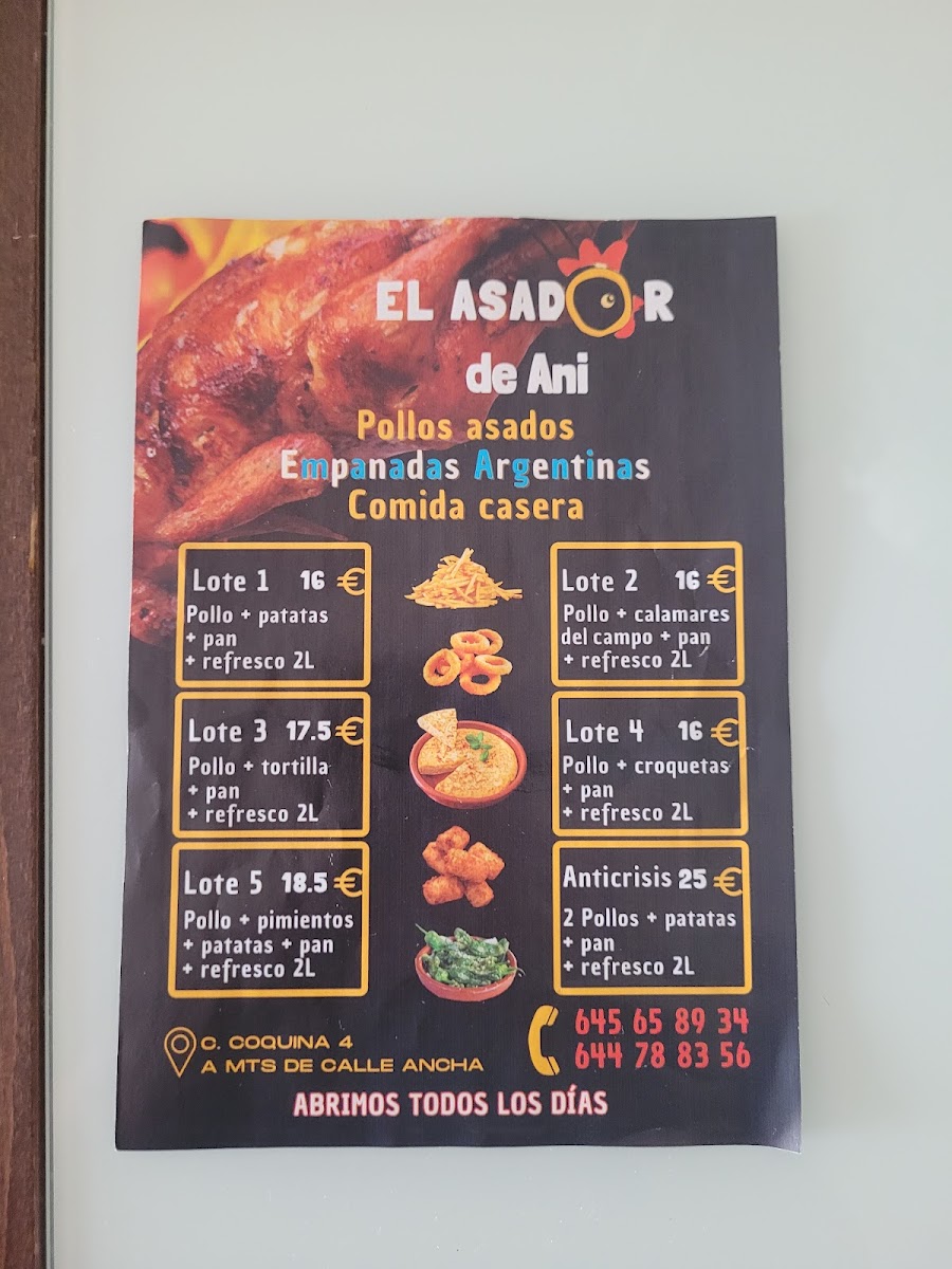 El asador de Ani Photo Menu 5
