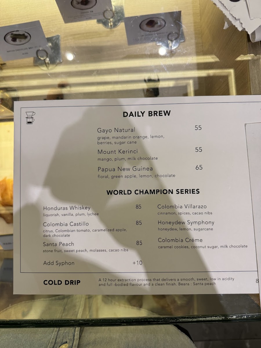 Hario Cafe Tokyo One Satrio Photo Menu 9