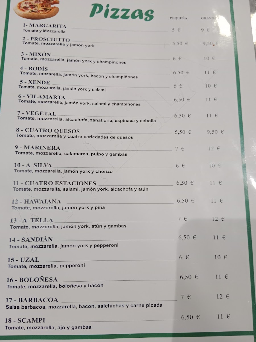 Cervecería a Tella Photo Menu 1