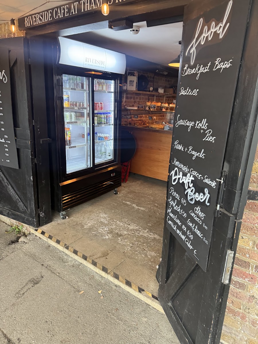 Riverside Cafe at Thames Rowing Club Photo Menu 1