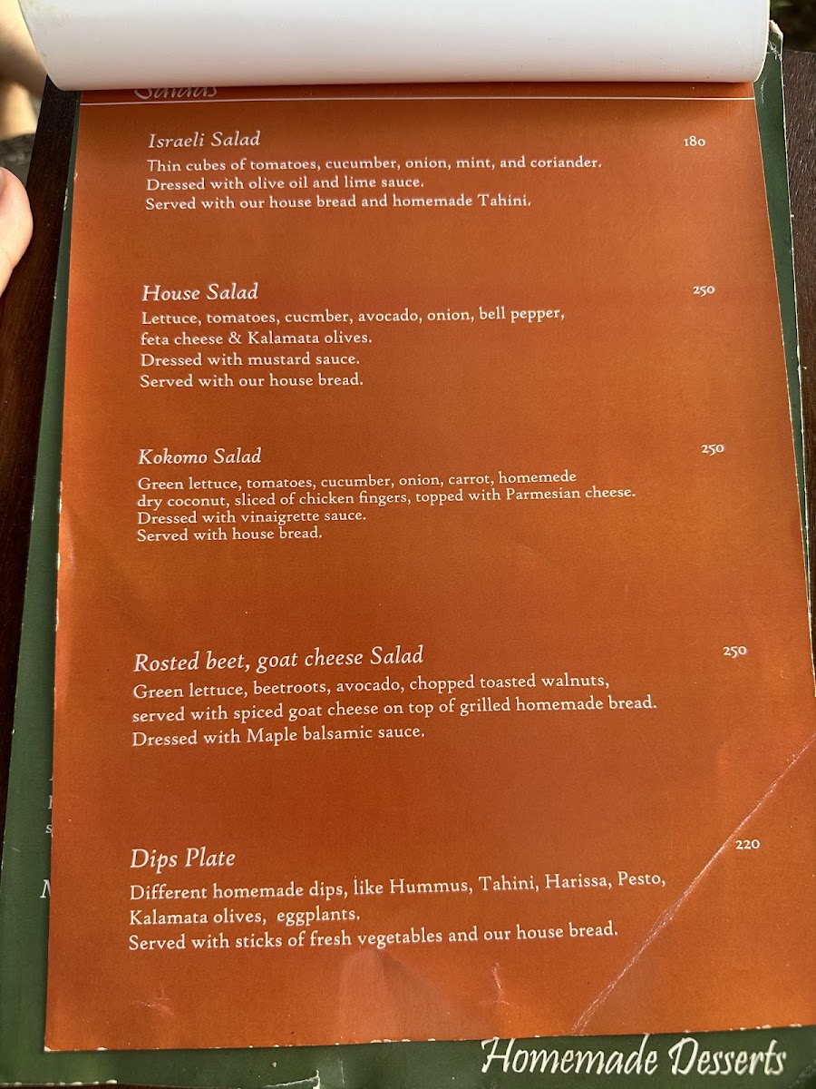 Baan Manali Beach Café Photo Menu 7