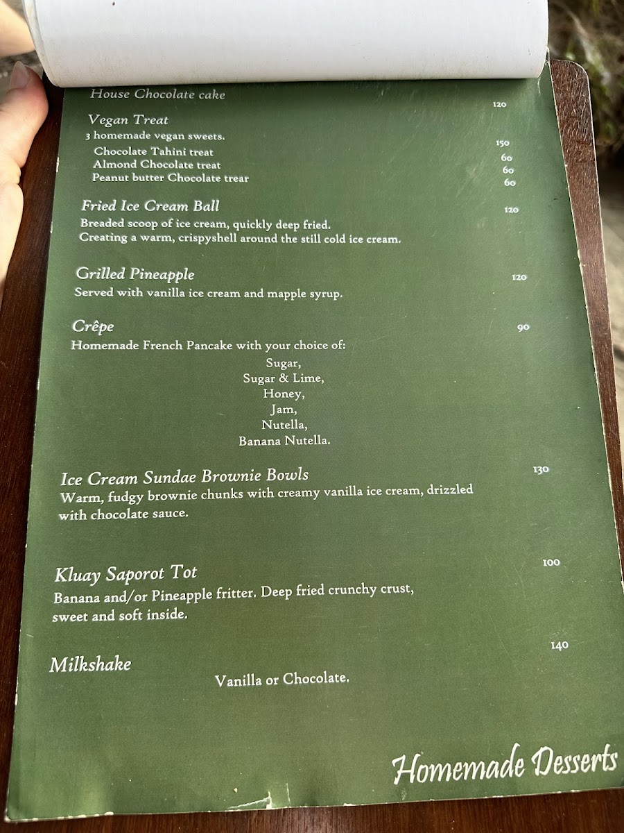 Baan Manali Beach Café Photo Menu 8