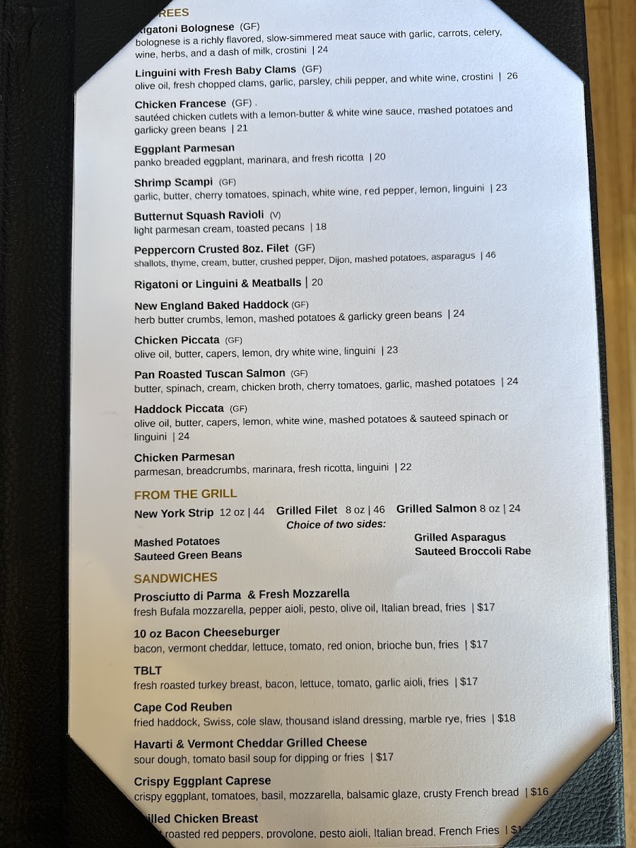 Benito's Grill Photo Menu 2