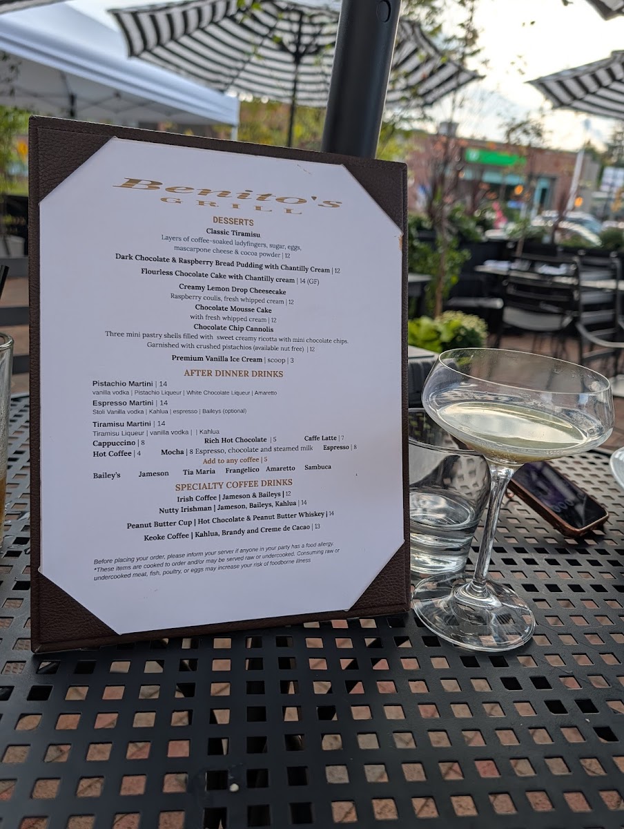 Benito's Grill Photo Menu 6
