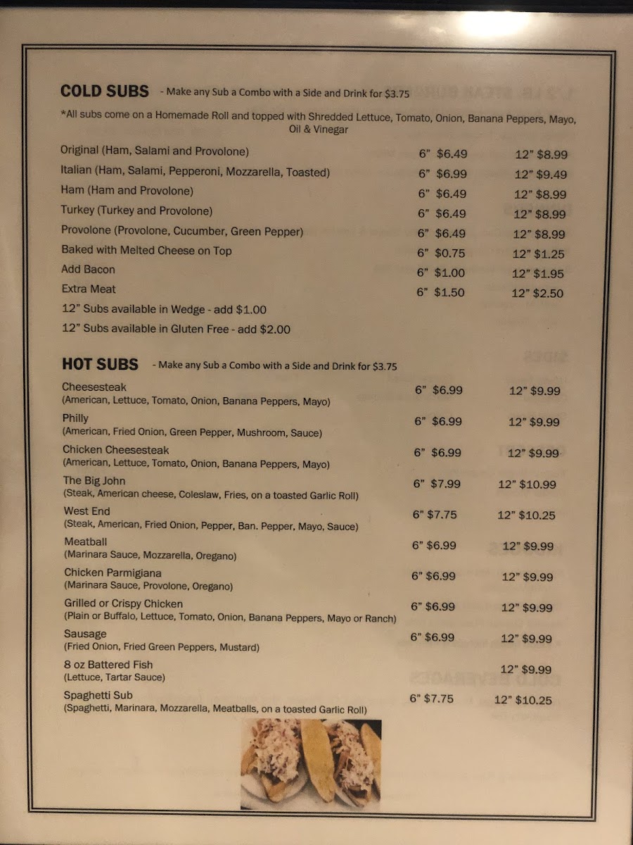 Ville Billy`s LLC Photo Menu 4