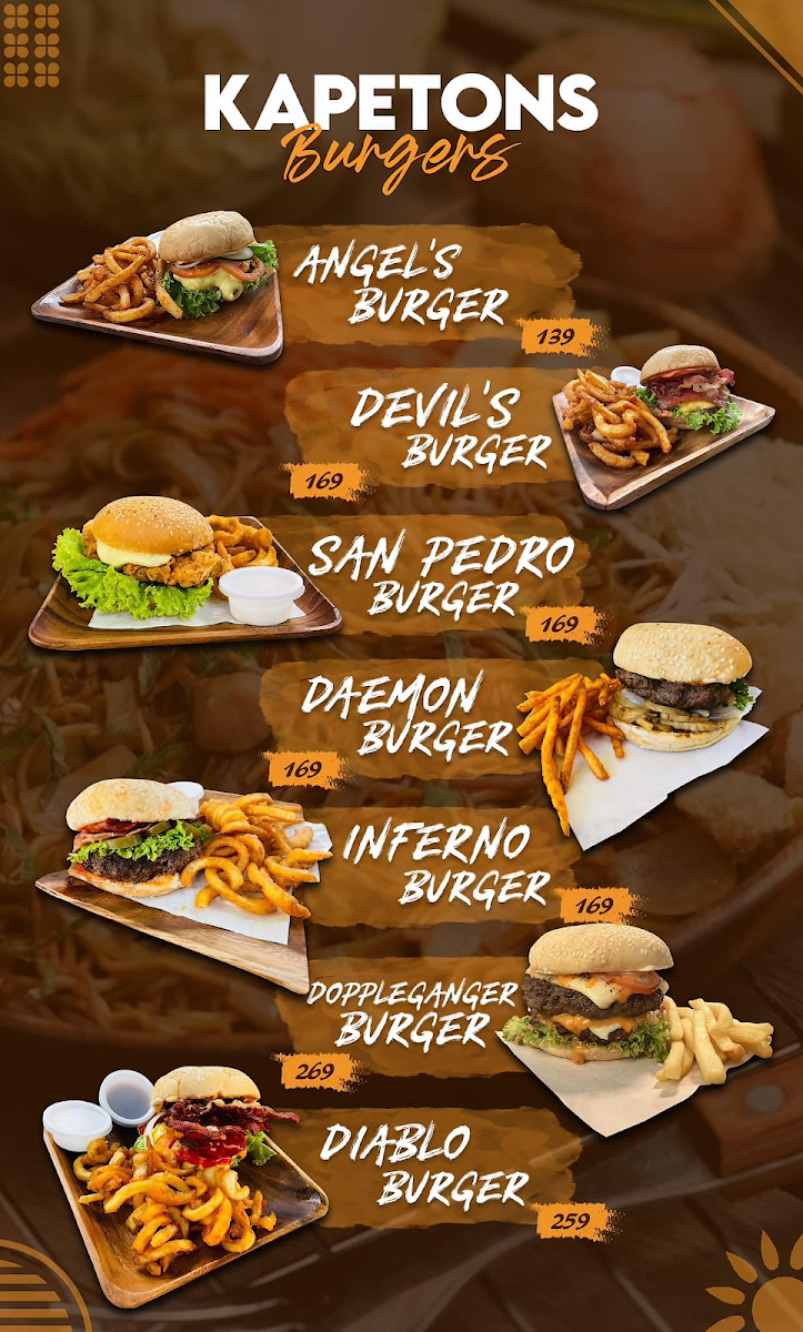 Kape Tons Photo Menu 9