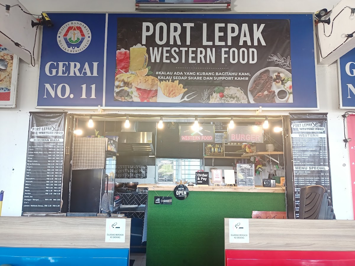 Port Lepak Western Food Photo Menu 2