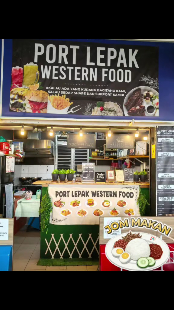 Port Lepak Western Food Photo Menu 3