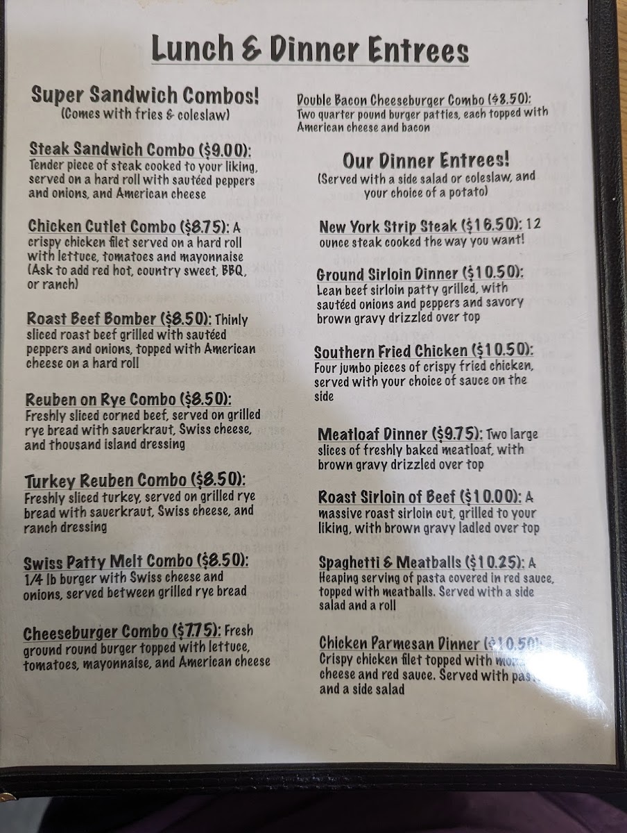 Village Restaurant Photo Menu 5